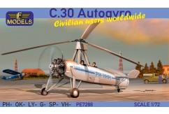 LF Models 1/72 C.30 Autogyro Worldwide Civilian Use incl. VH-USQ Australia image