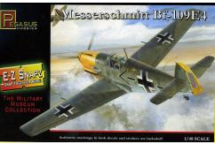 Pegasus Hobbies 1/48 Messerschmitt Bf-109E4 - SNAP Kit image