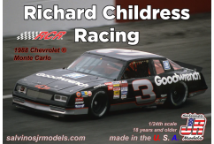Salvinos Jr 1/24 Richard Childress #3 GM Goodwrench 1988 Chevrolet Monte Carlo image