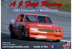 Salvinos Jr 1/25 Chevrolet Monte Carlo 1983 A.J Foyt Racing image