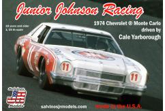 Salvinos Jr 1/25 Chevy Monte Carlo 1974 J. Johnson Racing Cale Yarborough #11 image