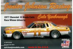 Salvinos Jr 1/25 1977 Chevy Monte Carlo J. Johnson Racing Cale Yarborough #11 image