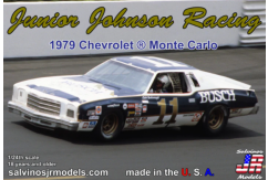 Salvinos Jr 1/25 Junior Johnson Racing 1979 Chevy Monte Carlo image