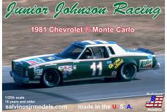 Salvinos Jr 1/25 Junior Johnson Racing 1981 Monte Carlo image