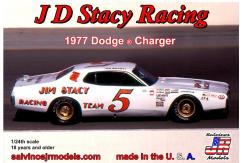 Salvinos Jr 1/24 Dodge Charger 1977 JD Stacy Racing #5 Neil Bonnet image