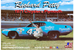 Salvinos Jr 1/25 Richard Petty 1971 Plymouth Chrysler Daytona 500 Winner image