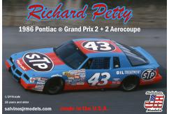 Salvinos Jr 1/25 Richard Petty Pontiac 1986 2+2 #43 image