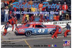 Salvinos Jr 1/25 Richard Petty Chevrolet Monte Carlo 1980 #43 image