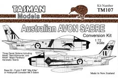 Tasman Models 1/72 Australian Avon Sabre RAAF Aerobatic Team image