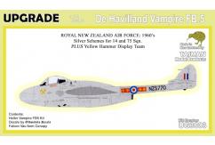 Tasman Models 1/72 DH Vampire FB.5 image