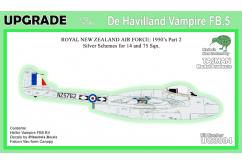 Tasman Models 1/72 DH Vampire FB.5 image