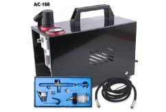 Fengda Encased Air Compressor with Pro Suction Feed Airbrush image