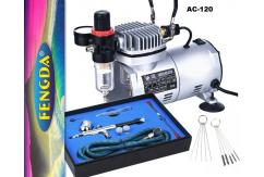 Fengda Standard Mini Compressor with Gun, Kit & Tools image