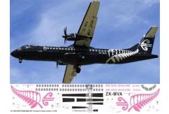 F-RSIN Plastic 1/144 ATR72-200/500/600 with Air NZ Black Trademark Decals image