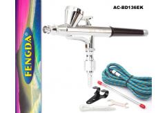 Fengda Gravity Fed Double Action Airbrush Set image