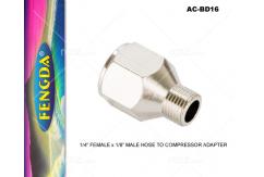 Fengda Adapter for AC Guns 1/4" to 1/2" Compressor image