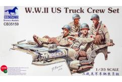 Bronco Models 1/35 WWII U.S Truck Crew Set image