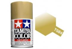 Tamiya TS-84 Metallic Gold Spray Paint 100ml image