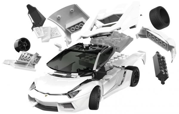 Mini lamborghini lego hotsell