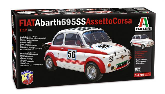 Italeri 1/12 Fiat Abarth 695SS Corsica Rally