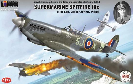 Kovozavody Prostejov 1/72 Supermarine Spitfire IXc 'Sqd.Ld.Johnny Plagis' image