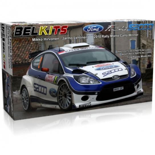 Belkits 1/24 Ford Fiesta S2000 Rally Car 2010 image