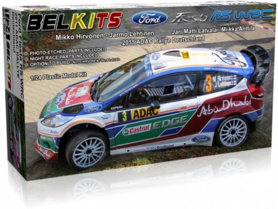Belkits 1/24 Ford Fiesta RS WRC Rally Car 2011 image
