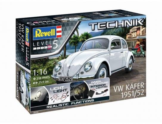 Revell 1/16 VW Beetle 1951/52 - Technik Model image