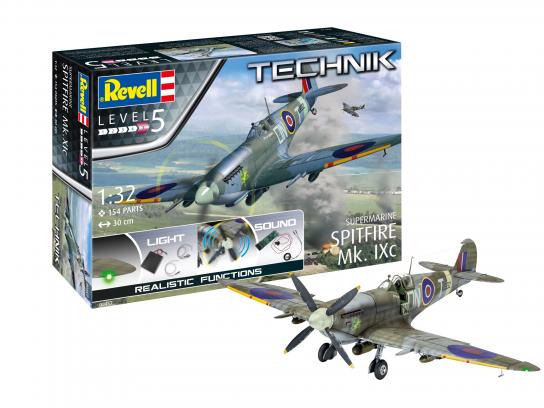 Revell 1/32 Supermarine Spitfire Mk.IXc - Technik Model image