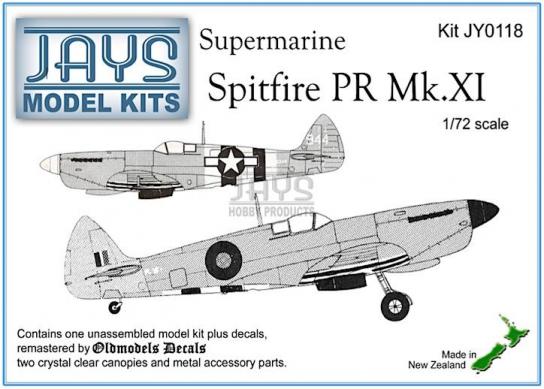 Jays Models 1/72 Supermarine Spitfire PR Mk.XI image