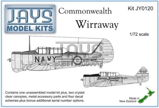 Jays Models 1/72 Commonwealth Wirraway image