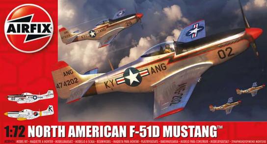 Airfix 1/72 North American F-51D Mustang image