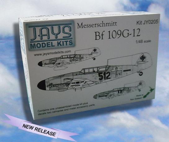 Jays Models 1/48 Messerscmitt Bf109 G-12 image
