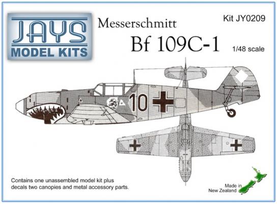 Jays Models 1/48 Messerschmitt Bf109 C-1 image