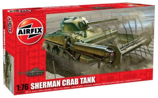 Airfix 1/76 Sherman 'Crab' Tank image