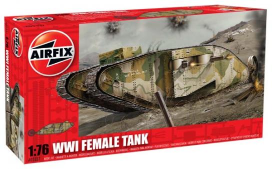 Airfix 1/76 WWI Female Tank image