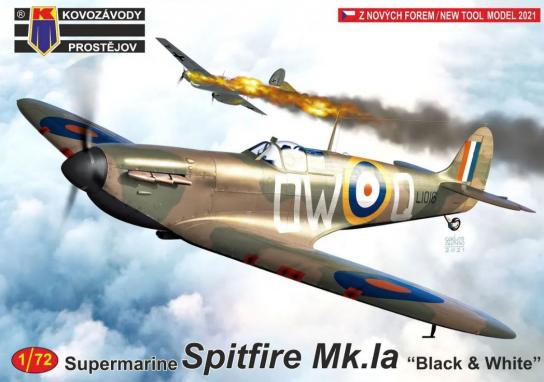 Kovozavody Prostejov 1/72 Supermarine Spitfire Mk.Ia 'Black & White' image