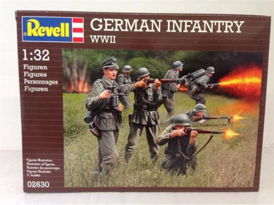 Revell 1/32 German Infantry WWII image