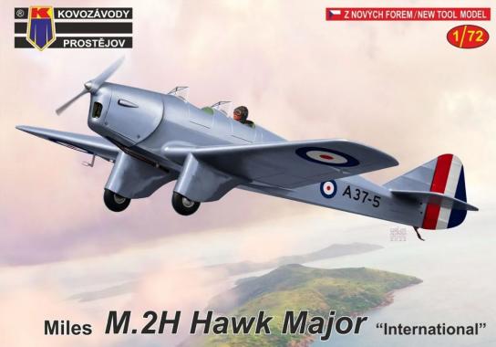 Kovozavody Prostejov 1/72 Miles M.2H Hawk Major 'International' ZK-ADJ image
