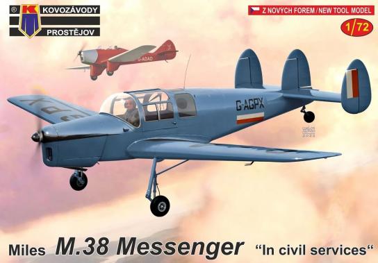 Kovozavody Prostejov 1/72 Miles M.38 Messenger 'Civil Service' image