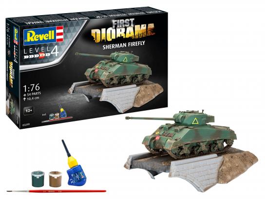 Revell 1/76 Sherman Firefly - First Diorama Set image