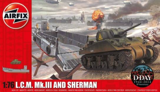 Airfix 1/76 L.C.M Mk.III & Sherman image