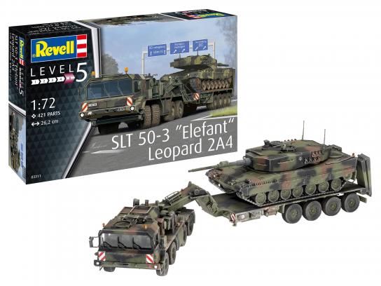 Revell 1/72 SLT 50-3 "Elefant" & Leopard 2A4 image