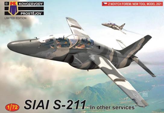 Kovozavody Prostejov 1/72 SIAI S-211 'International Services' image