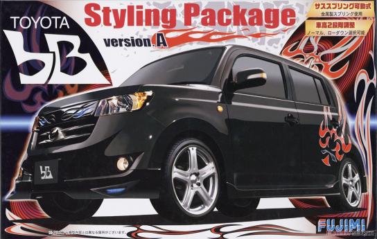 Fujimi 1/24 Toyota bB Q/X Styling Package Version image