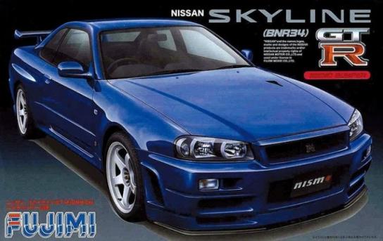 Fujimi 1/24 Nissan Skyline GT-R (BNR34) image