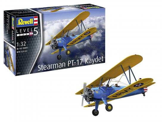 Revell 1/32 Stearman PT-17 Kaydet image