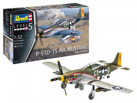 Revell 1/32 P-51D-15-NA Mustang (Late Version) image