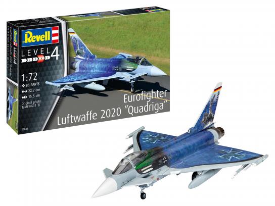 Revell 1/72 Eurofighter Luftwaffe 2020 "Quadriga" image