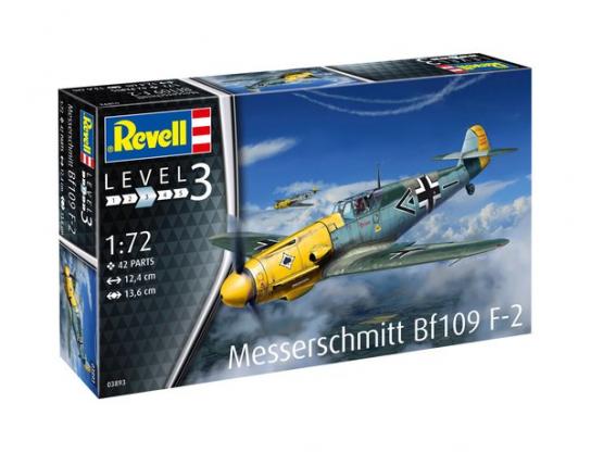 Revell 1/72 Messerschmitt Bf-109 F2 image